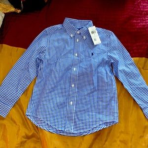 Brand new with tags boys button up polo shirt